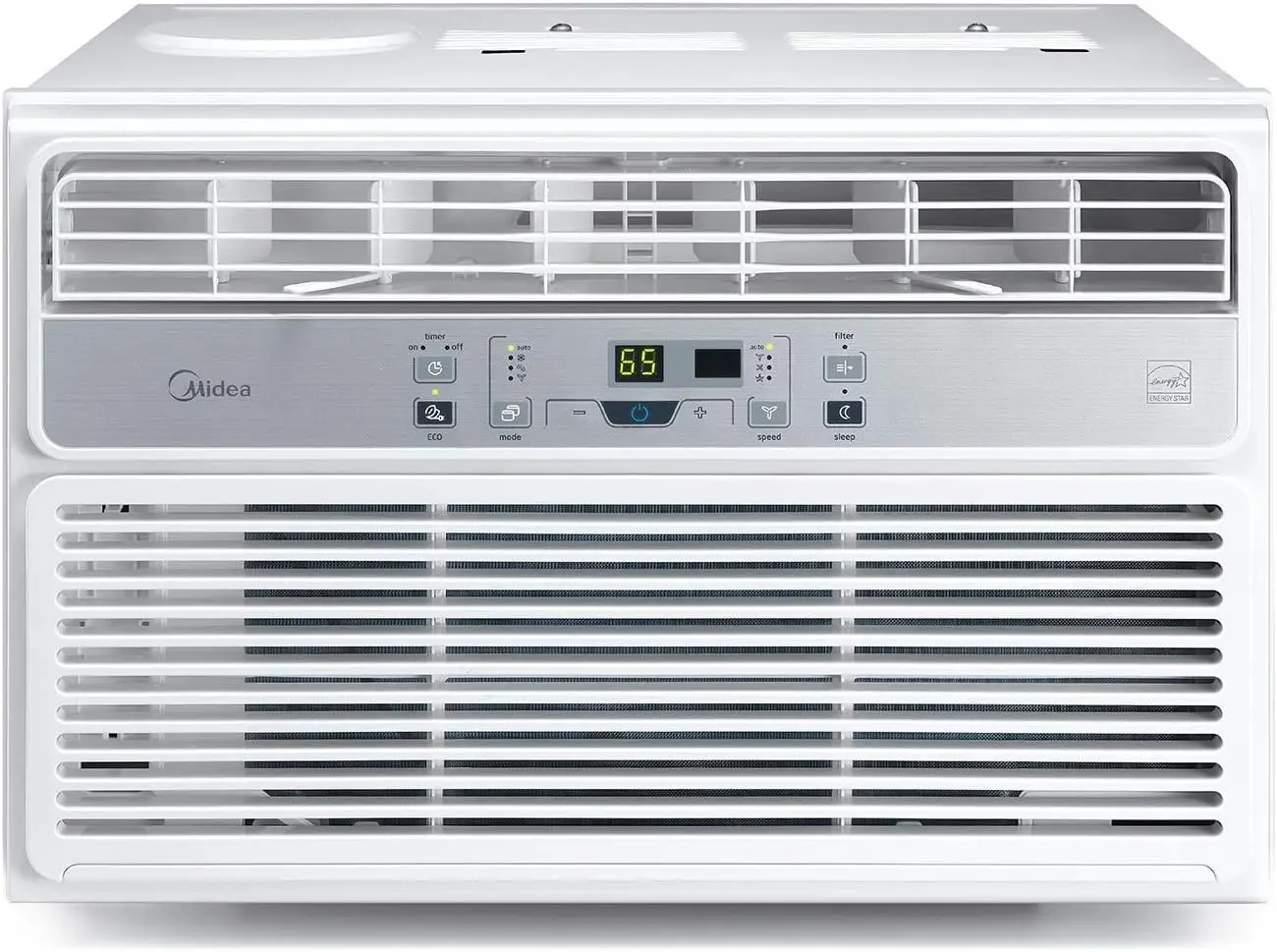 12,000 BTU EasyCool Window Air Conditioner, Dehumidifier & Fan - Cool,Circulate and Dehumidify Up To 550 Sq. Ft, Reusable Filter