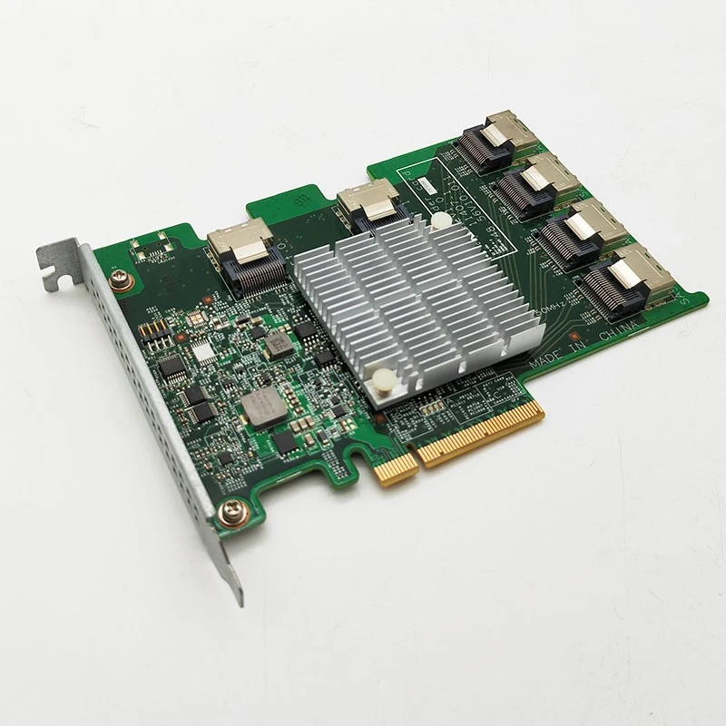 03X3834 بطاقات المتوسع 16 منفذ 6 جيجابايت PS SAS SATA PCIE 8087 لينوفو ل HBA بطاقات مجلس SAS2008 SAS2308 استبدال عالية الجودة