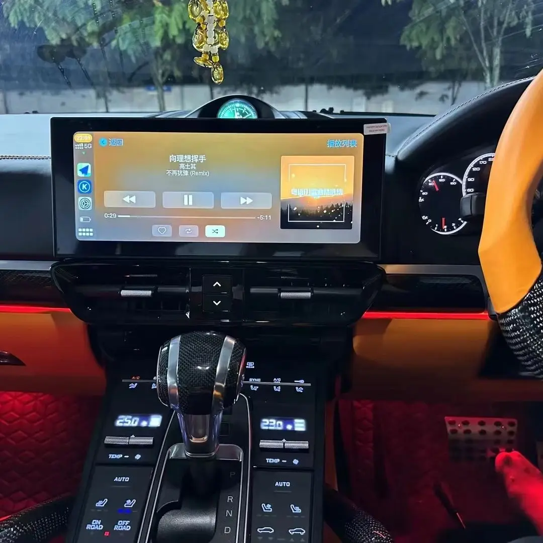 

Аудиосистема Android с сенсорным экраном для Porsche Cayenne 2010-2017, 12.3 дюйма, Android 13, 8-ядерный процессор, 1920*720, GPS, автомагнитола, головное устройство для автомобиля.