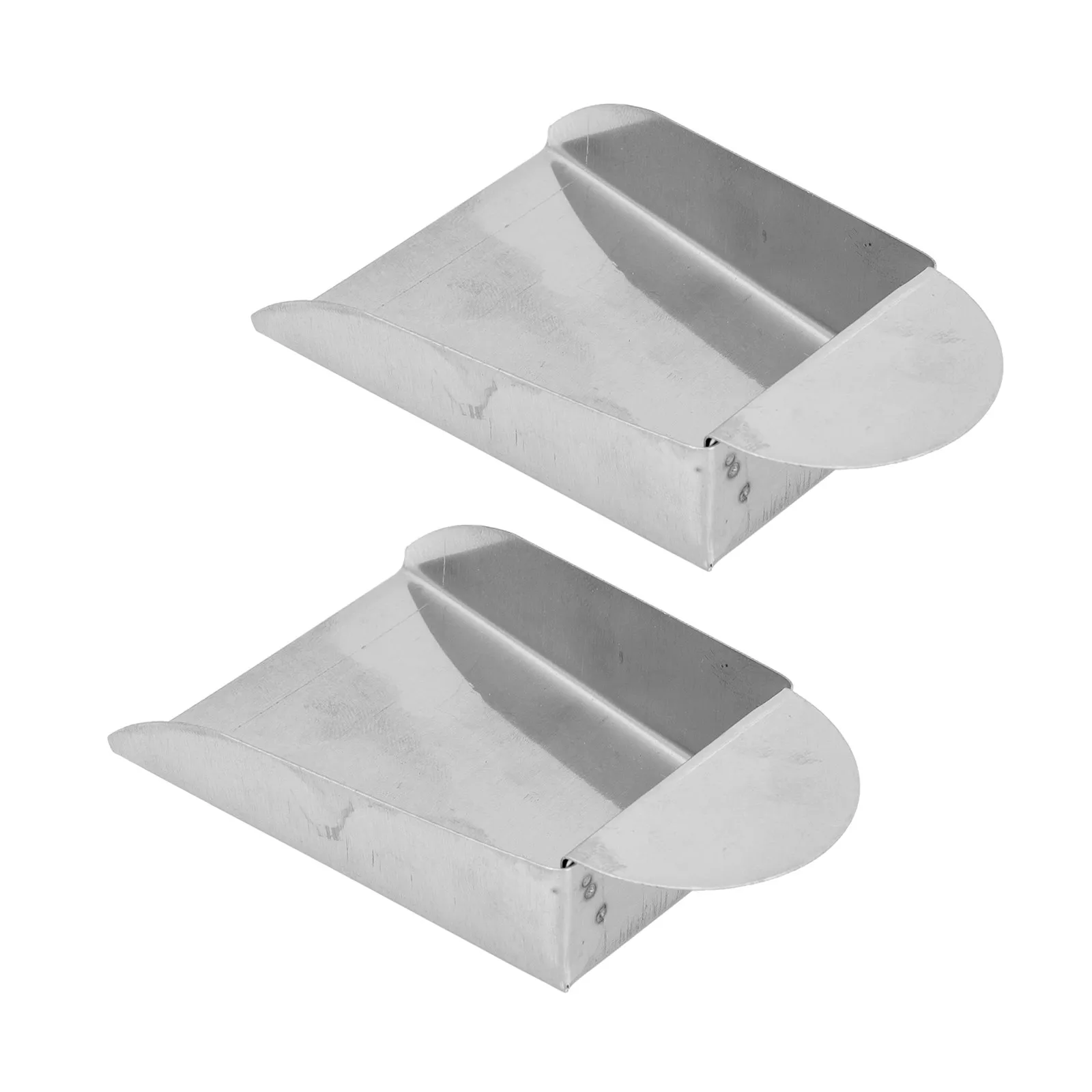 2Pcs Stainless Steel Jewelry Shovel Mini Scoop Shovel for Gems Gold Powder Diamond Jade Picker Jewelry Store Tool