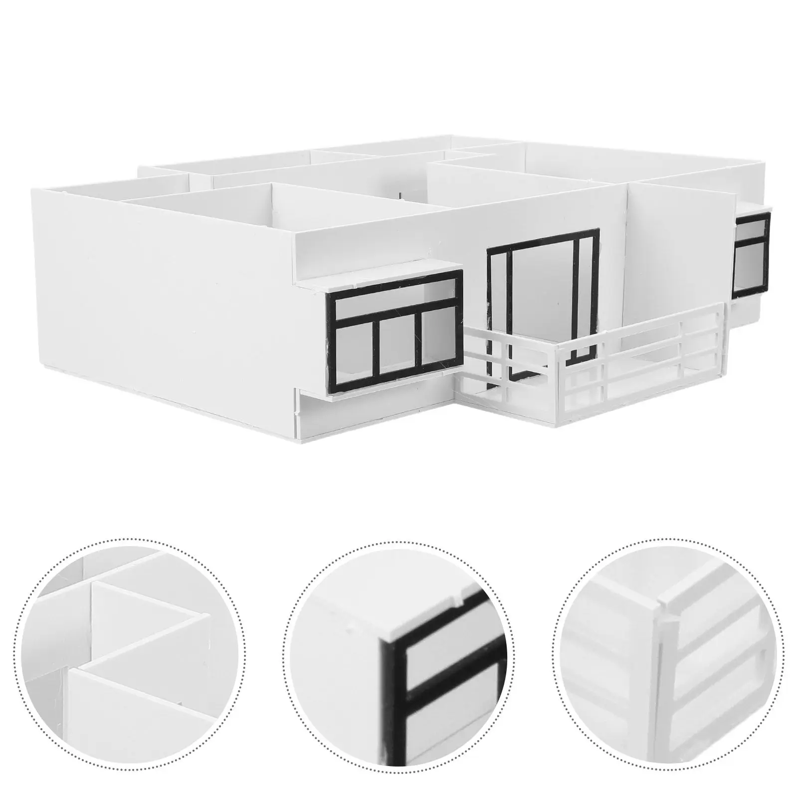 

Набор для сборки архитектурной модели здания: 3D-конструктор для самостоятельной сборки квартиры в масштабе, материалы для архитектурного проектирования
