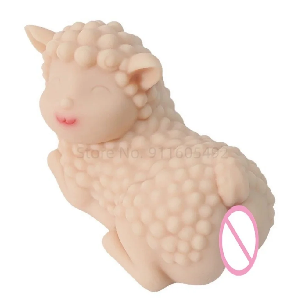 لطيف الأغنام دمية جنسية مع واقعية المهبل الشرج الاستمناء الذكور القضيب الضارب جيب كس لعب للبالغين 18 رجل الاستمناء #4