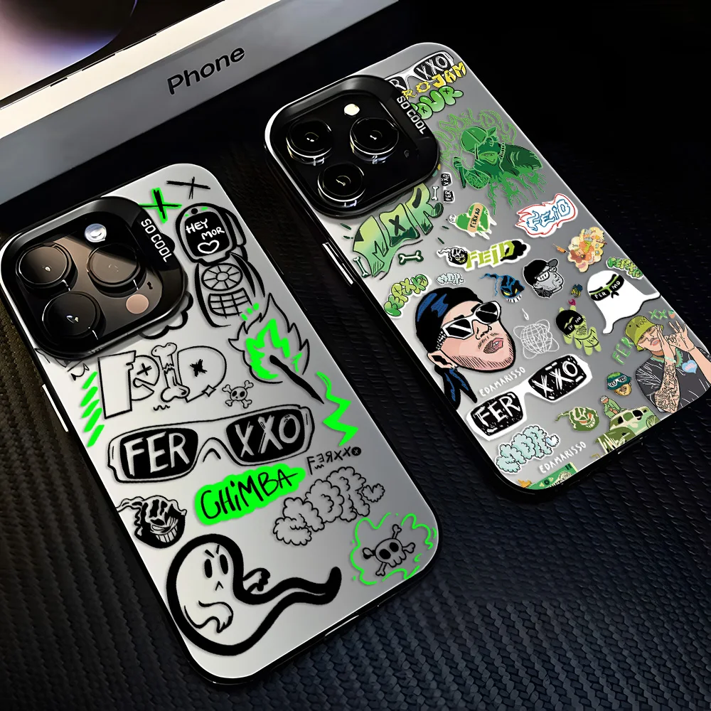 Feid Nitro Jam Ferxxo Phone Case for Oppo Reno12 Reno11 Reno10 Reno8 Reno7 Reno6 Reno5 Z F T Pro Plus 4G 5G Matte Back Cover