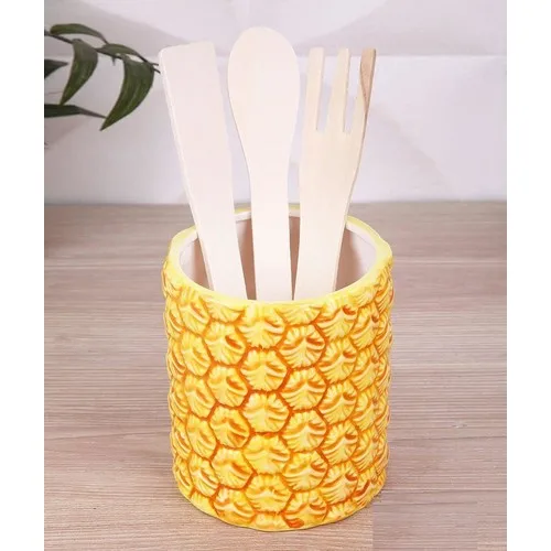 Zucci Pineapple Porcelain The Spoon Holder