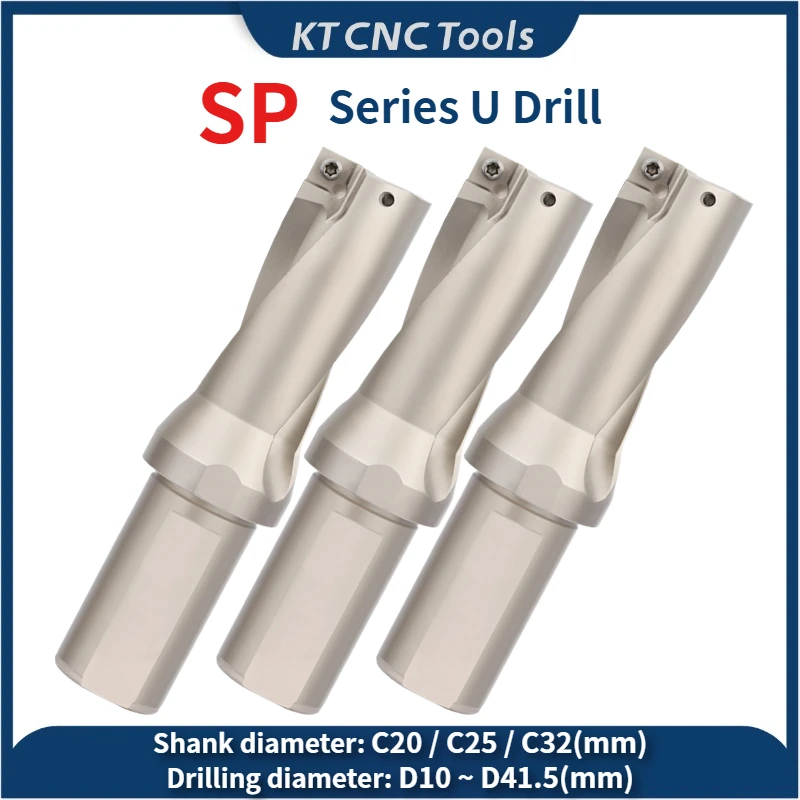 

KT CNC SP Сверла для вставок Сверла по металлу Сверла по металлу Глубина 13–50 мм 2D 3D 4D 5D Сменные U-образные сверла Токарные станки для воды с ЧПУ