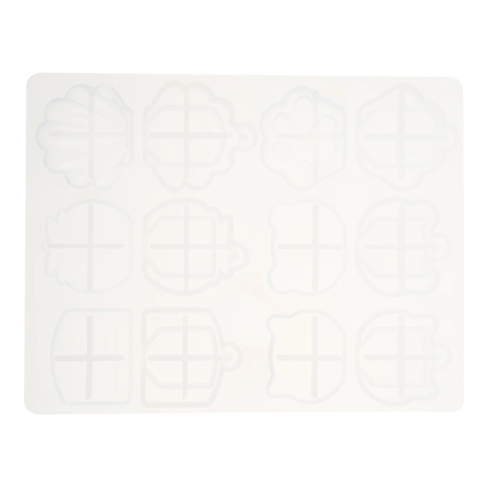 

Crystal Resin Keychain Mold Silicone Diy Key Cover Craft Making Tool For Pendant Jewelry Accessories Silicone Mold