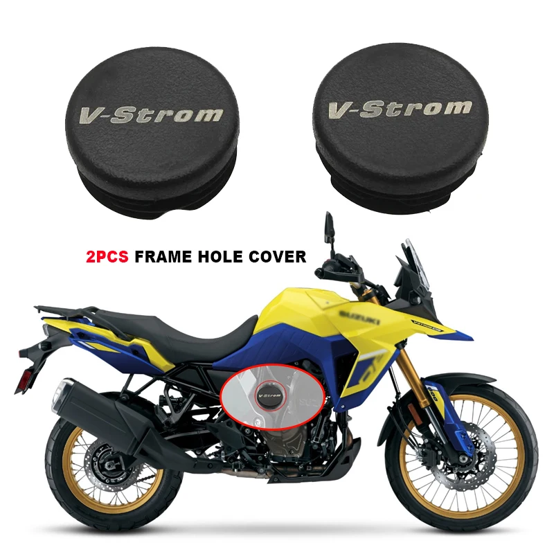 

FOR Suzuki V-STROM 800DE VStrom 800DE vstrom 800de 2023 2024 Motorcycle Frame Hole Cover Caps Plug Decorative Frame Cap Set