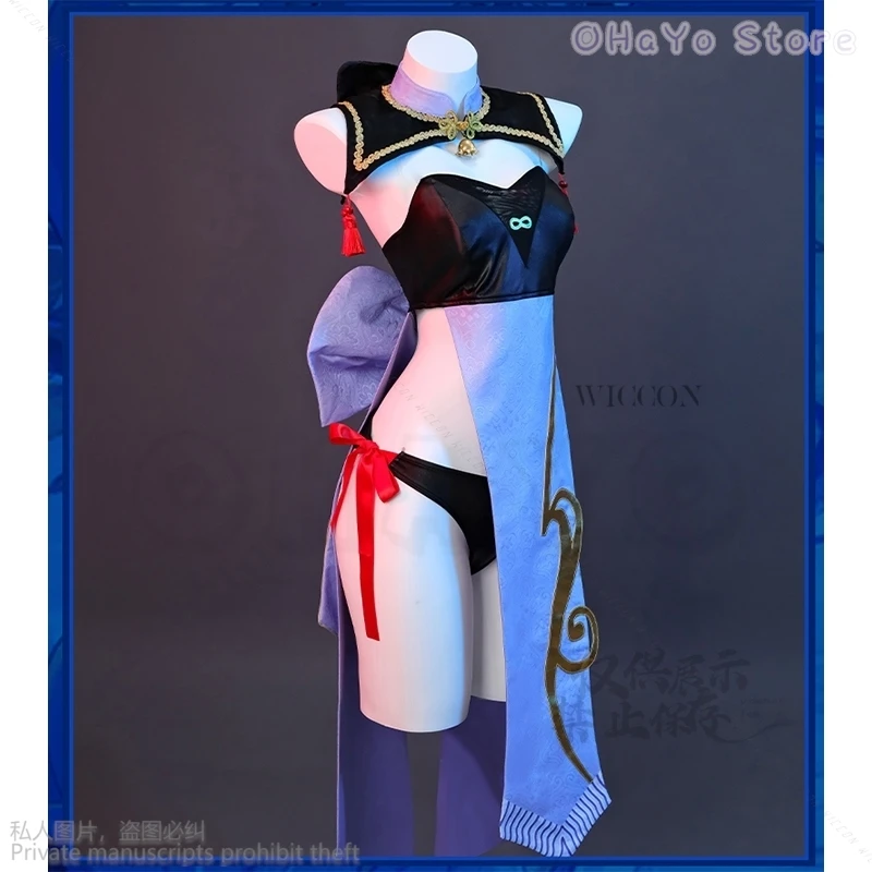 

Game Genshin Impact cosplay Ganyu Cosplay Costume Adult Uniform Halloween Costumes Women Skin Sexy Dress Jumpsuit Cos Uniform