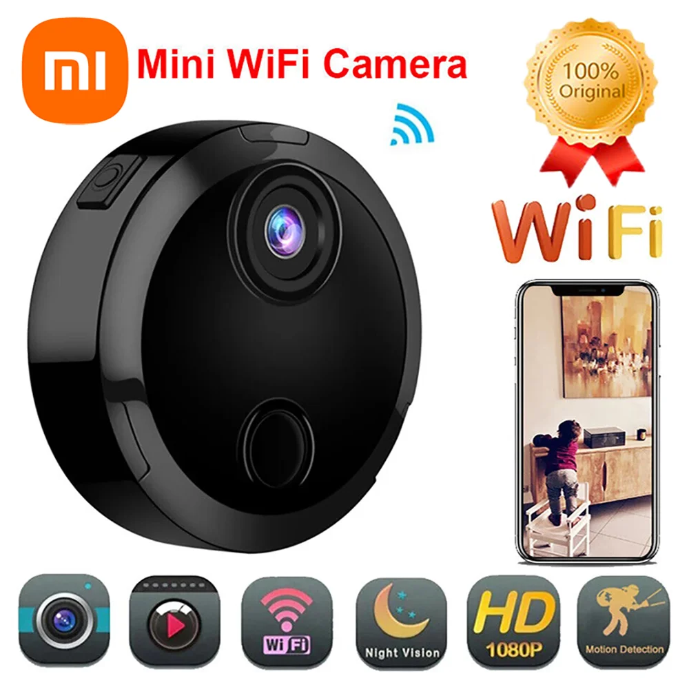 Xiaomi Mini HD 1080P Camera WiFi Wireless Video Surveillance Camera Night Vision Remote Smart Home Video Recorder Home Outdoor