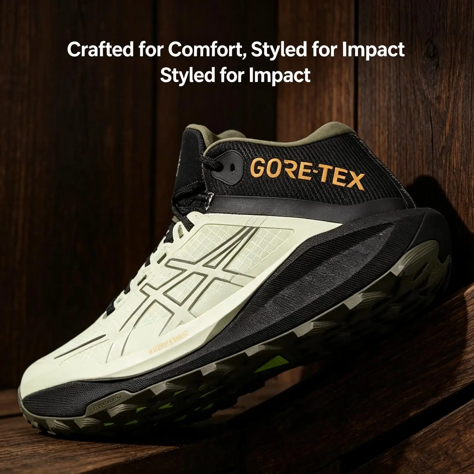Мужские спортивные кроссовки ASICS Gel-Trabuco для бега по пересеченной местности и фитнеса с амортизацией 1011C085-300