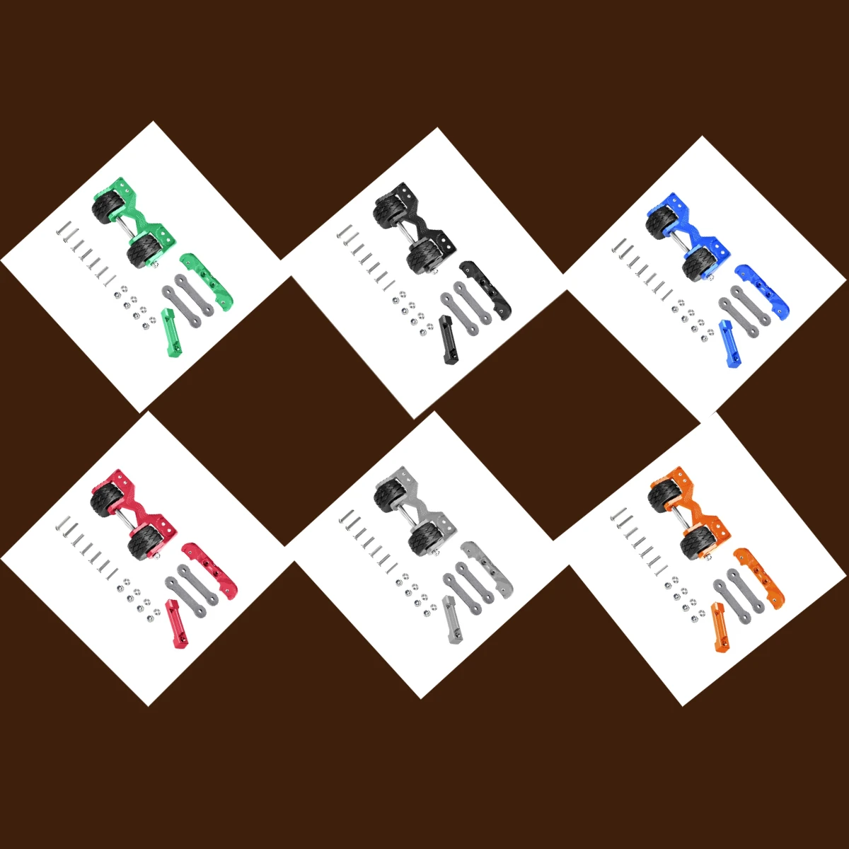 

Задние регулируемые колеса из сплава GPM для TRAXXAS 1/10 Maxx 1.0/Widemaxx 2.0 89086-4