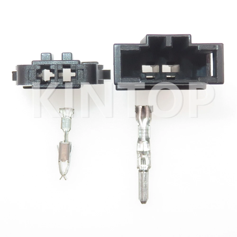 1 Set 2 Pins 191972702 Car ABS Sensor Wiring Harness Connector Auto Male Plug Female Socket AC Assembly For VW Audi 1-929588-1 - Image 3