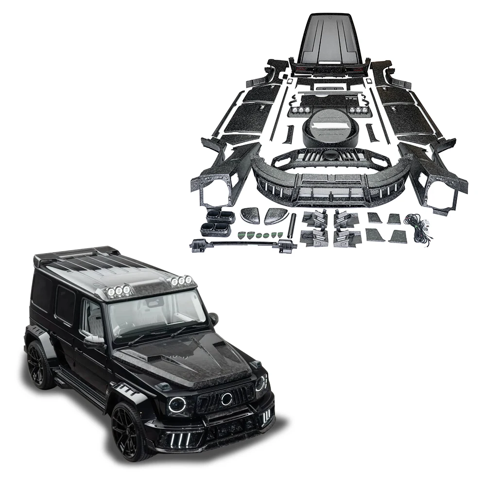 Dry Carbon Fiber Body Kit for  G-Class G63 W464 W465 MSY Style Wide Body Kit Exterior Tuning Parts 2019-2024