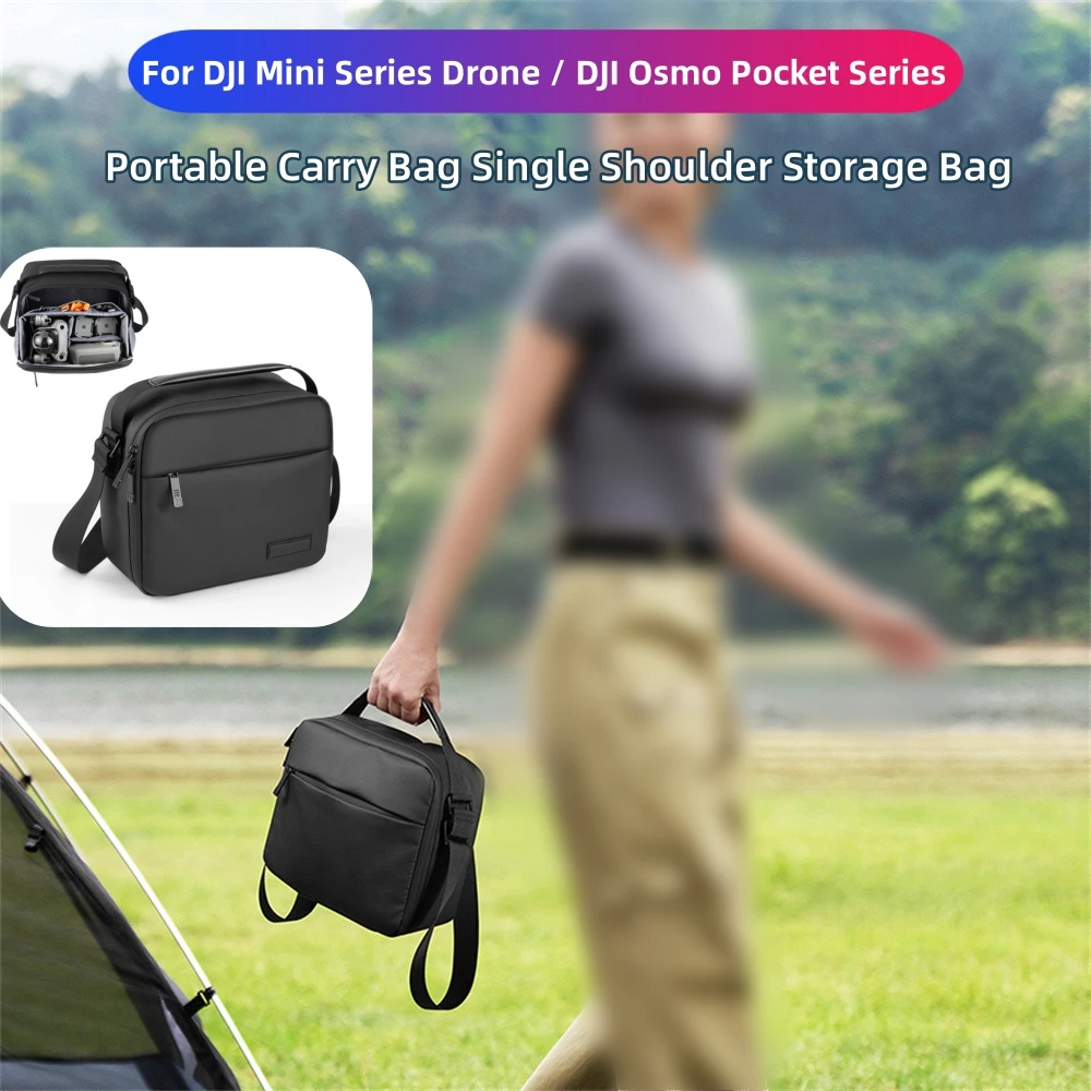 

For DJI Mini Series Drone / DJI Osmo Pocket Series Single Shoulder Storage Bag Portable Carry Bag Accessories