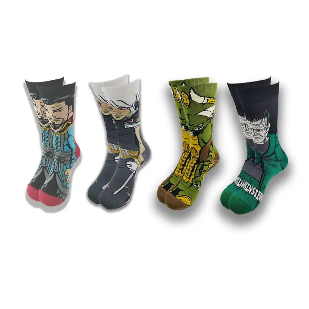 

In 2024, the new men's socks were padded with warm towels and cartoon characters at the end of the socks for men and women.