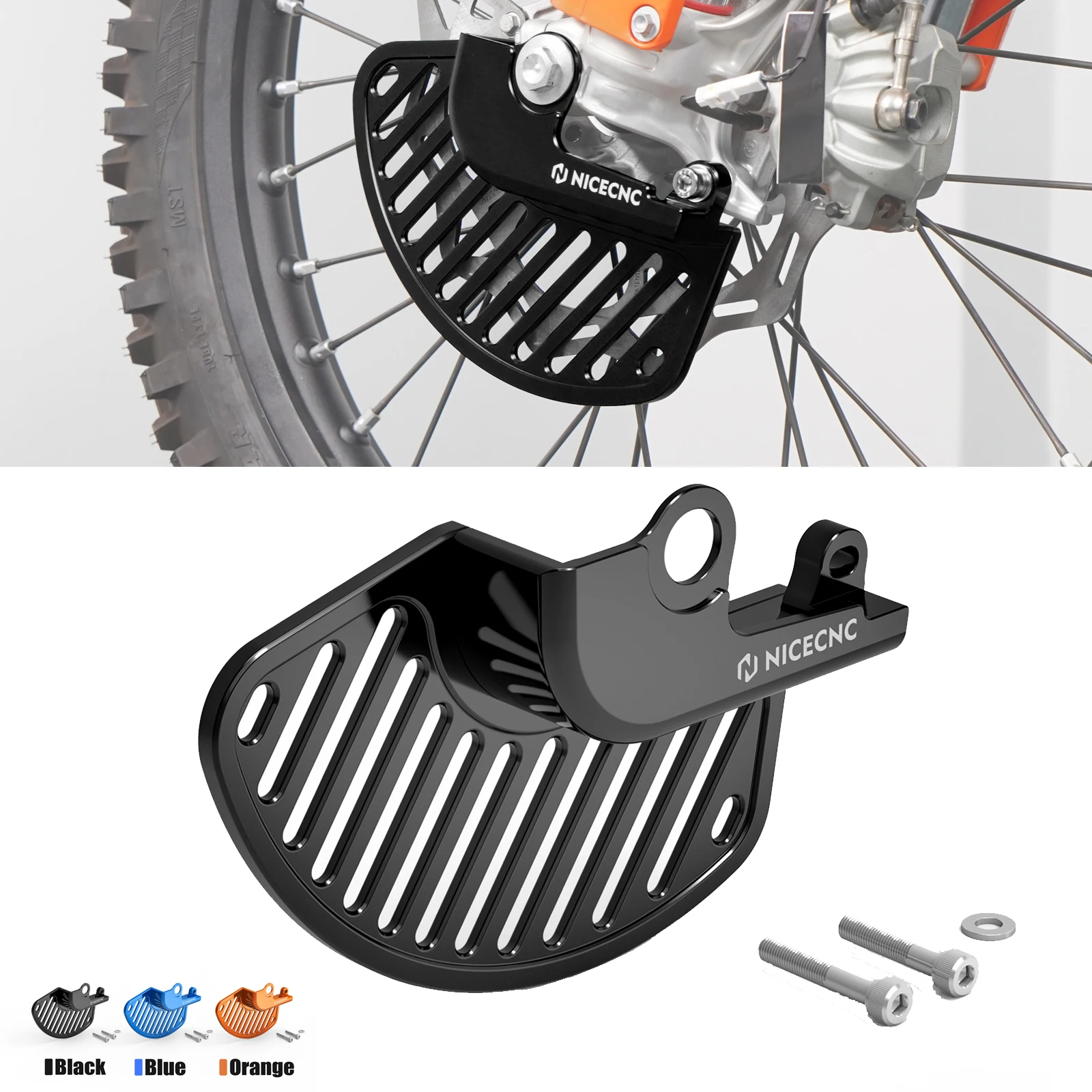 

For GasGas 2021-2024 EC 300 EC 250 ECF EXF MCF 250 350 450 Front Brake Disc Guard Protector EC450F ES350F ES500F EW500F 2024