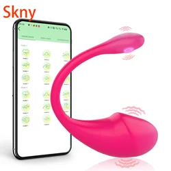 Wireless APP Vibrating Egg for Women Clitoris Stimulator Wearable G Spot Vibrator Love Egg Female Masturbator Adult Sex Toys 18+