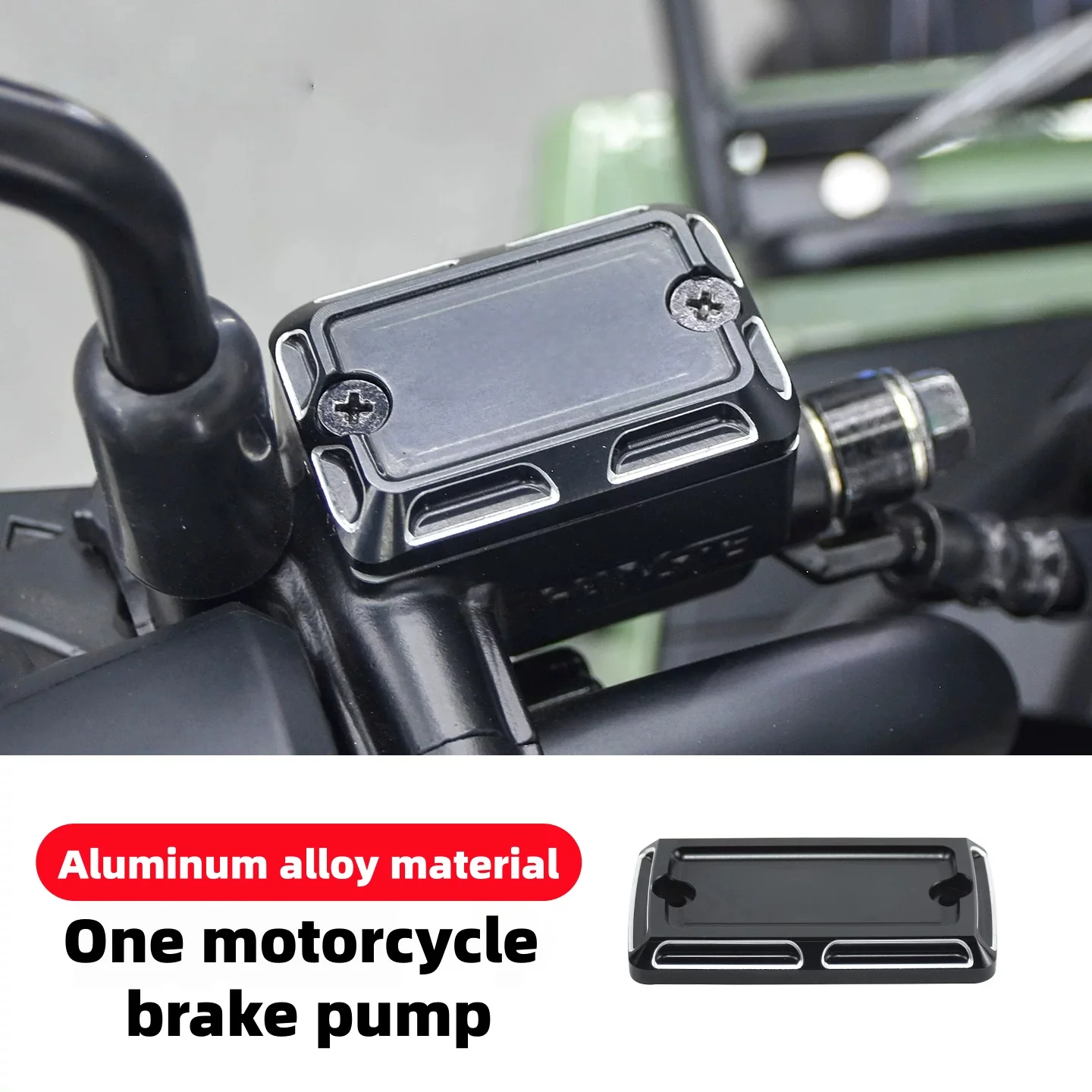 For Sundiro Square X125 Retro Brake Pump Cover, Upper Pump Oil Cup Decorative Cover, Modified Accessories