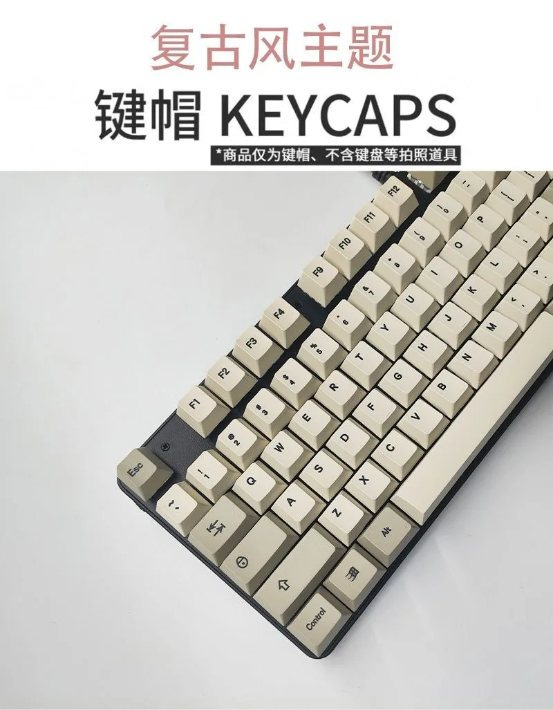 Gmk9009 hangul keycaps estilo retro personalizado pbt corante-sub russo japonês tailandês coreano cereja keycaps para teclado mecânico de jogos