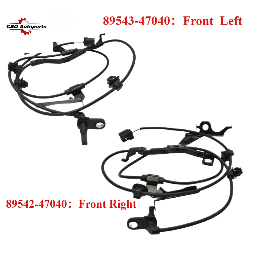 

ABS Wheel Speed Sensor 89542-47040 89543-47040 Front Right Left For Toyota PRIUS 2016-2020 1.8L l4 HYBRID EV-GAS