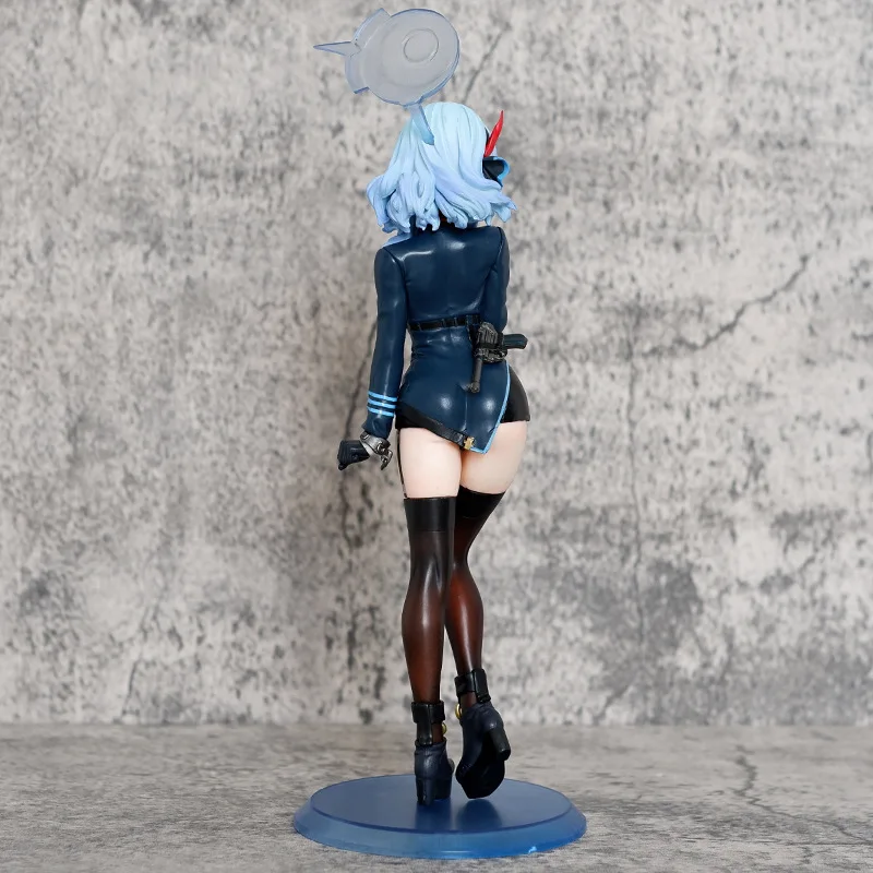 25cm Game Blue Archive Figure Amau Ako Action Figures Statue Kawaii Desk Ornament Toy Collectible Model Adult Kids Birthday Gift