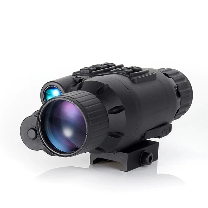 

Digital IR Night Vision Monocular Scope, Viewing in the Dark, Infrared Illumination for Darkness Hunting, 200m Range