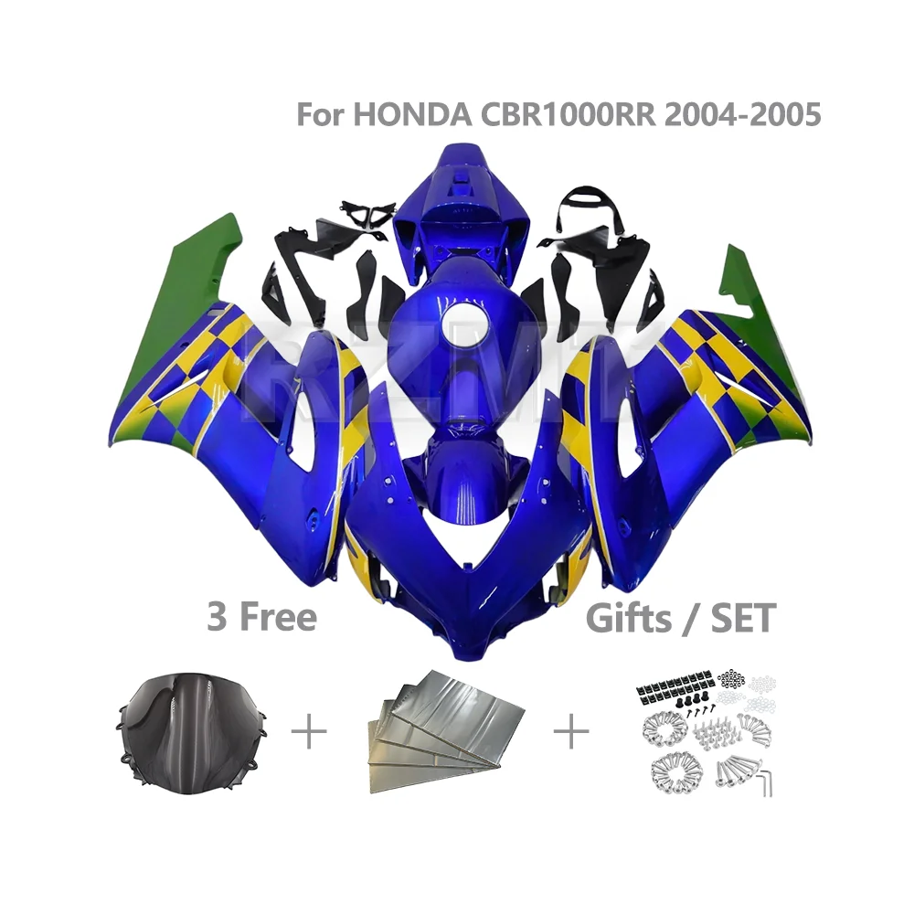 

Комплект обтекателя мотоцикла для HONDA CBR1000RRR 2004-2005 CBR 1000RR ABS, инъекционные индивидуальные обтекатели, комплект деталей для кузова H1005-1012b