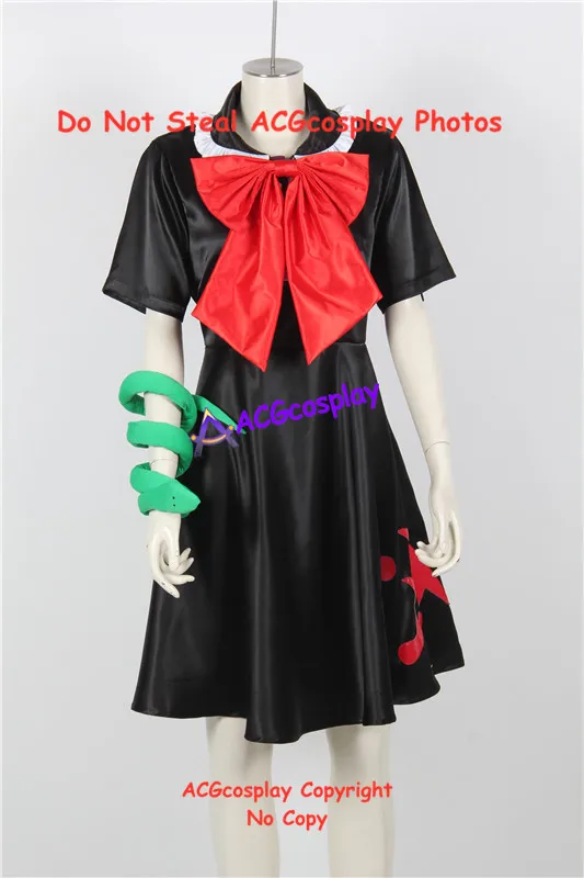 

Touhou Project Nue Houjuu cosplay Costume acgcosplay black dresses include arm ornament