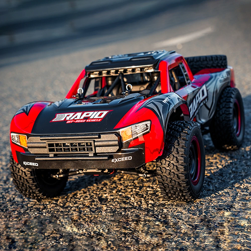 Q130 70KM/H 4WD RC Car with Light Brushed/Brushless Motor Remote Control Vehicle High Speed Drift Truck Adults Kids Toys