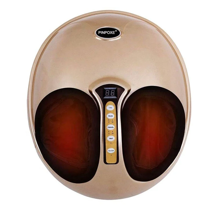 

Comfortable Soft Synthetic Wool Electric Kneading Shiatsu Acupuncture Heating Therapy Foot Massager Muscle Relief Product