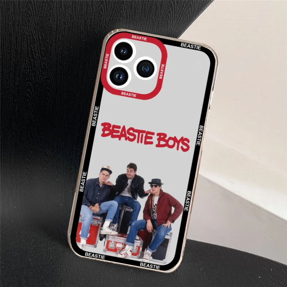 Beastie Boys Pop Hip Hop Band Phone Case For iPhone 11 12 Mini 13 14 15 Pro Max Transparent Shell image 5