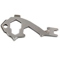 20 in 1 20 in 1 Multi Tool Key Tool Metal Portable Multifunctional Key Tool Lightweight Stainless Steel EDC Tool Key Ring