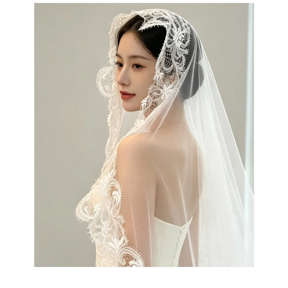 voile-de-mariee-vintage-en-tulle-long-a-un-etage-style-mantilla-avec-bordure-en-dentelle-cils-longueur-cathedrale-a-capuche-ivoire-15-3m