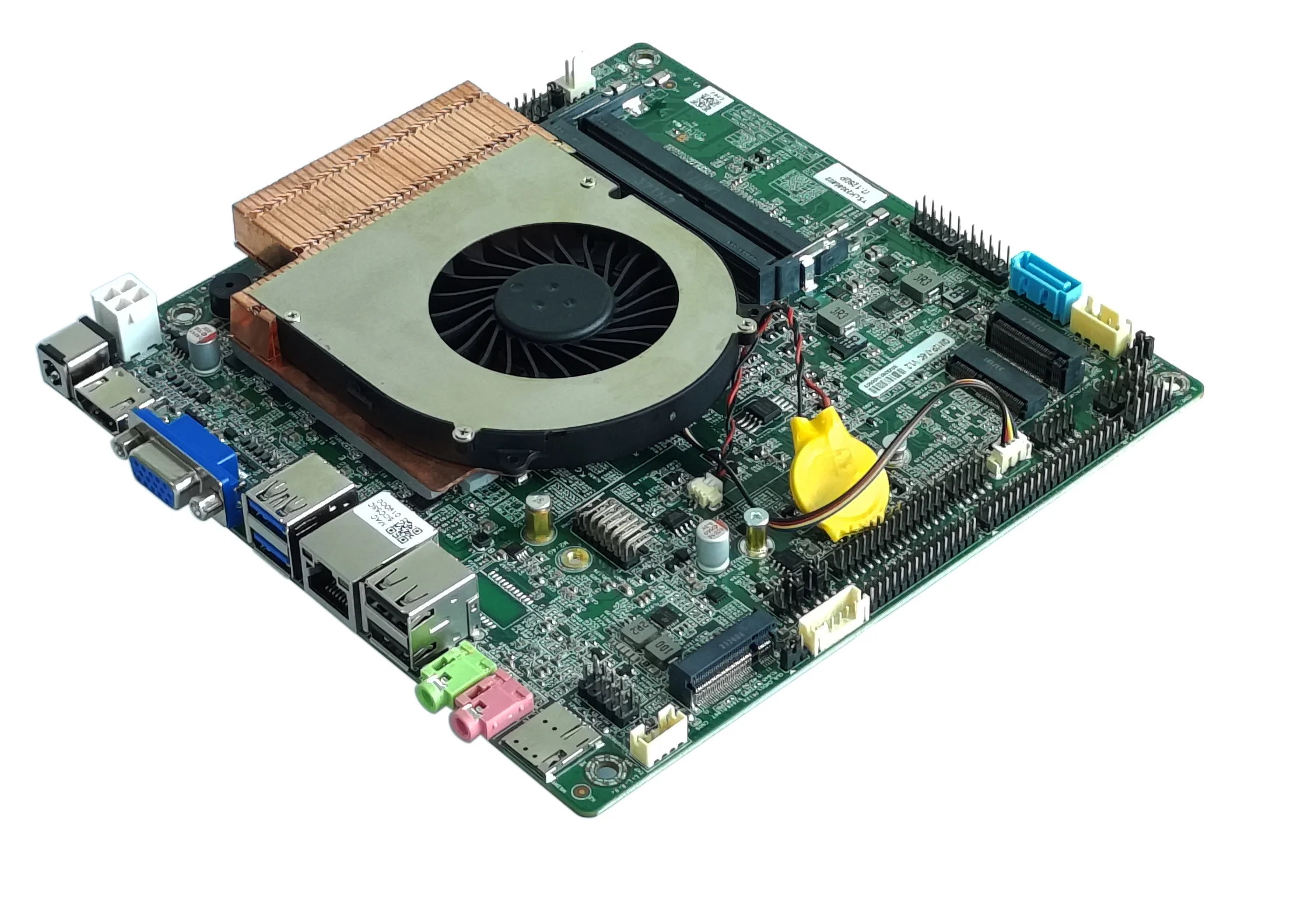 Best Selling 13th Gen 1340P I7 1360P X86 4K BGA1744 Motherboard QM13P 2LAN 6COM M.2 SSD With DDR4 RAM 64GB for Vending Machine