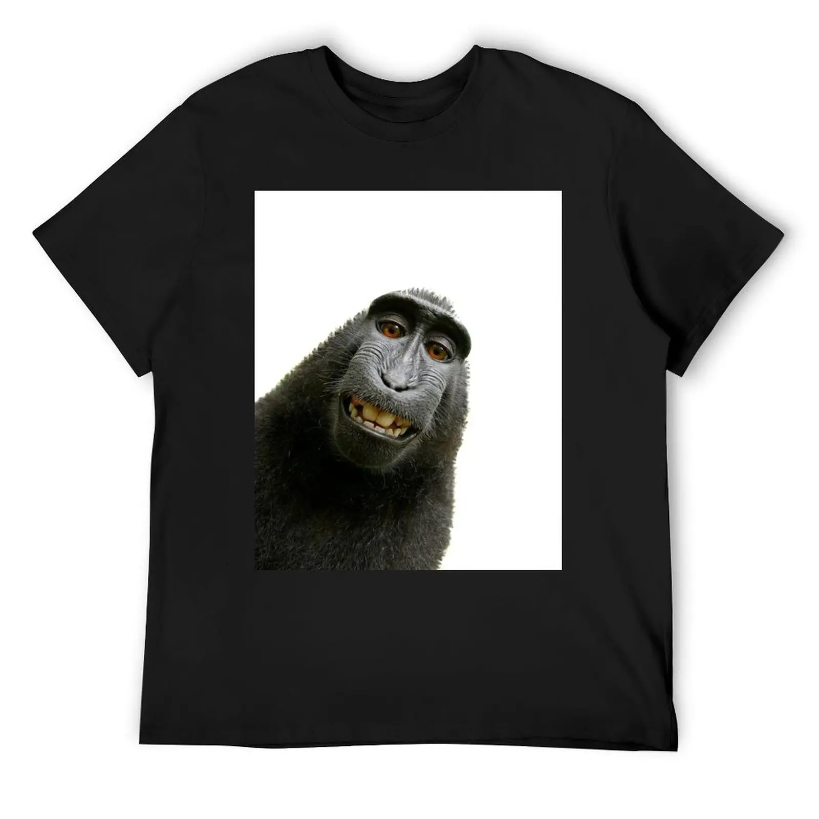 Macaque T-Shirt anime stuff kawaii clothes graphic tee shirt designer shirts cotton t shirt men