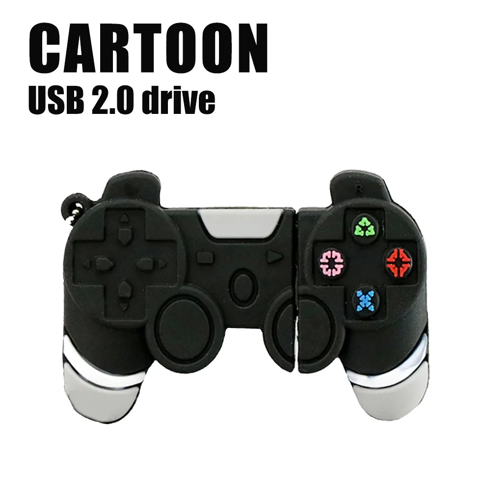 

1pcs Usb Memory Stick 64gb Cartoon Game Controller USB Flash Drive 4GB pendrive pen drive 16GB 32GB Handle Model Free Ship 2.0