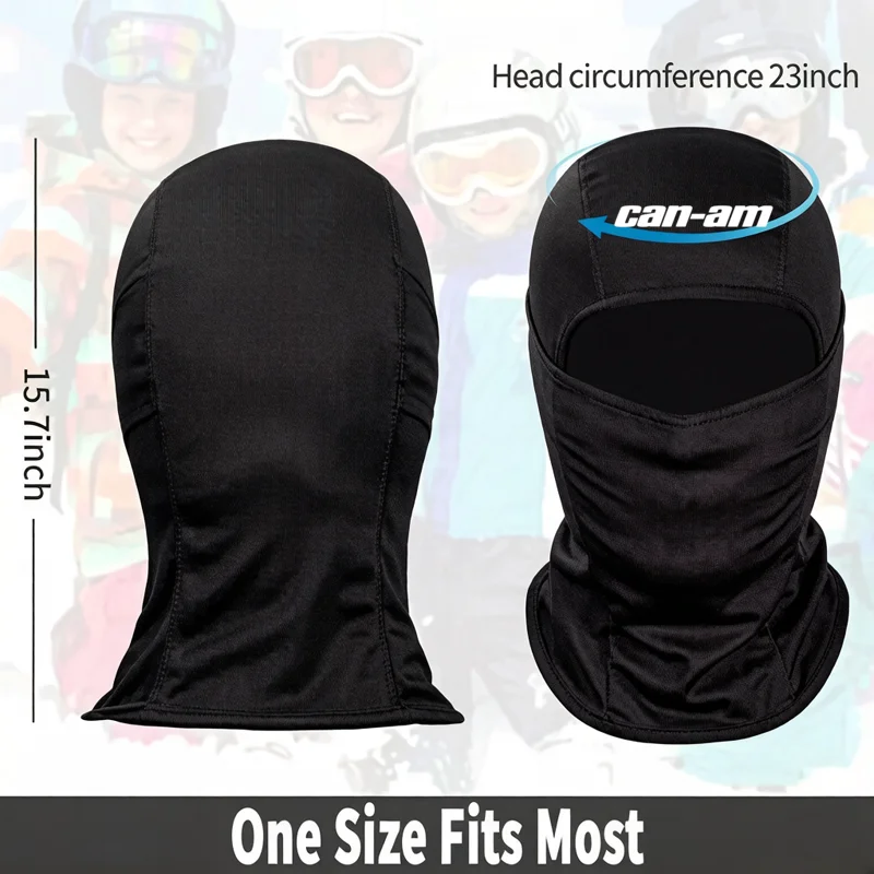 For Can Am Outlander 1000 Ryker Balaclava Face Mask Ski Mask Full Face Mask Hood Tactical Snow Motorcycle Running Cold Weather view 2