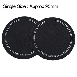 Single Double Pedal Patch Bass Drum Patch Drumhead Kick Pad Drum Percussion Part For Instrument Musical Accessories 2 PCS