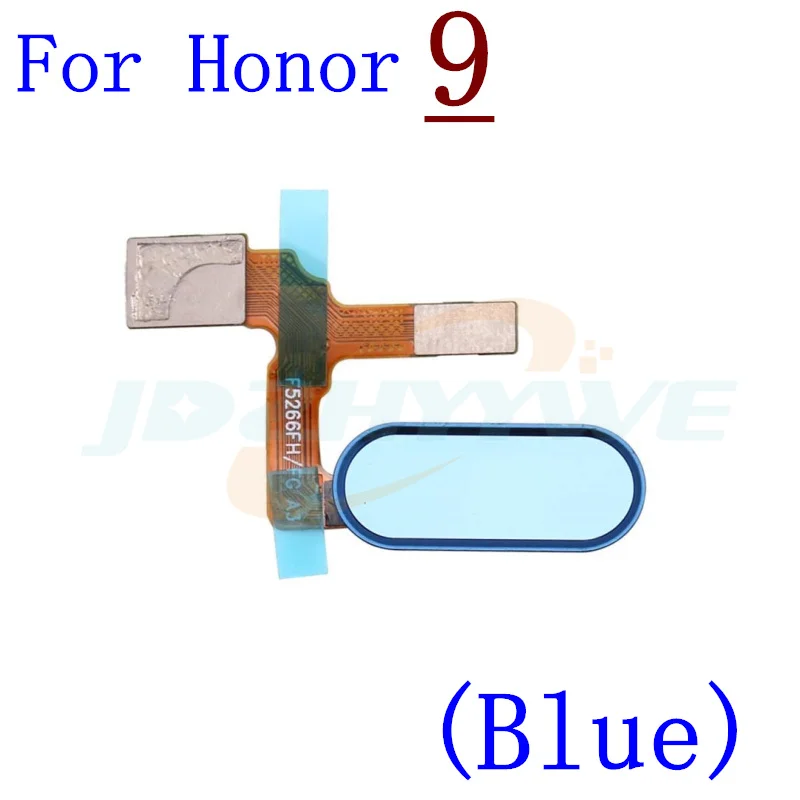 Sensor de huella digital Original para Huawei Honor 9 Lite 9i 9X Pro, ID táctil, conectar placa base, botón de inicio, extensión, pieza de Cable flexible