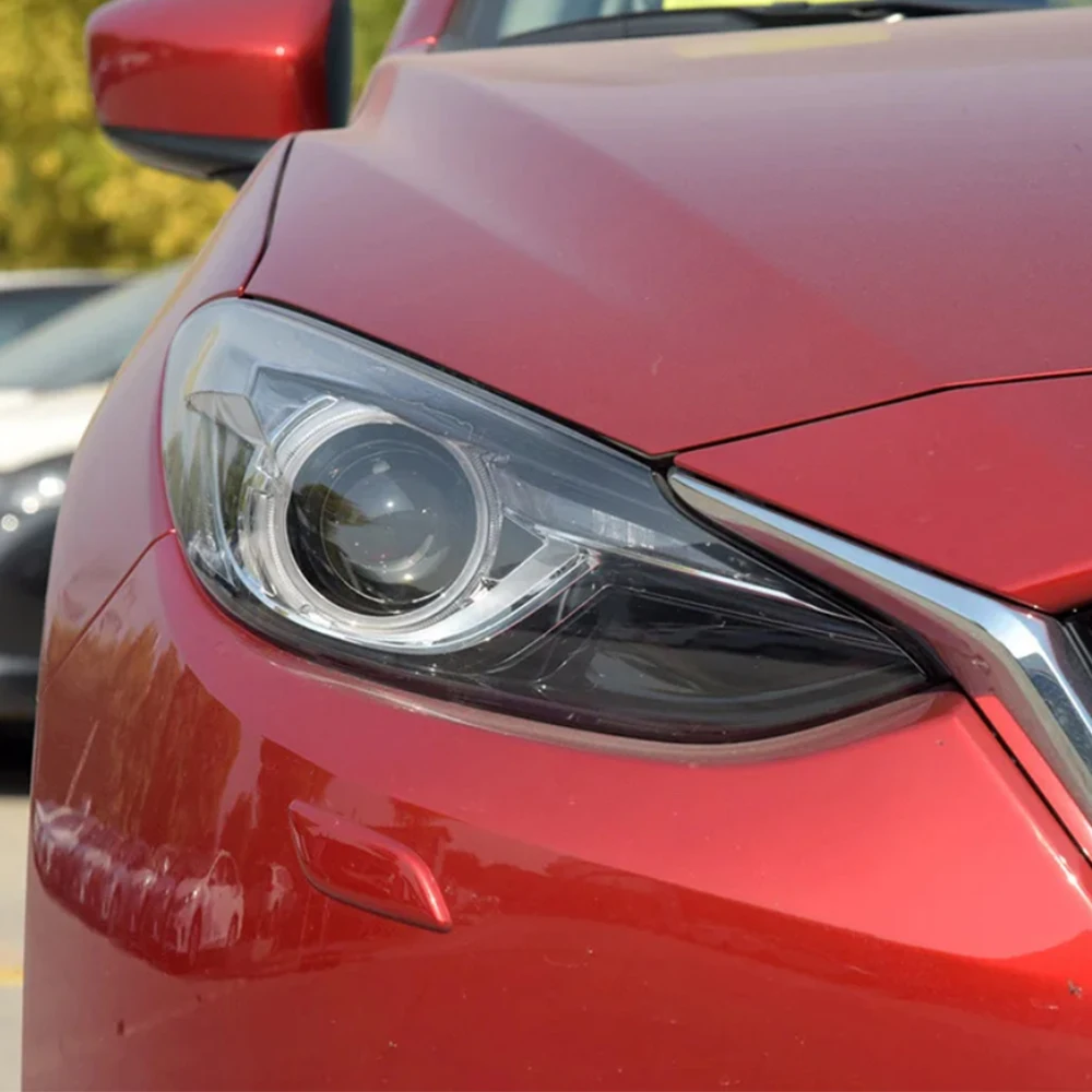 For Mazda 3 Axela 2013-2016 Xenon Headlight Cover Lampshade Waterproof Left Right Headlight Shell Plexiglass Car Accessories