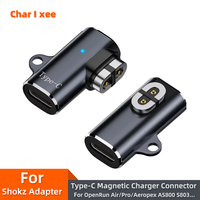 USB C To Magnetic Adapter 90 Degree Bending Charging Cable Adapter for Shokz OpenRun Air/Pro/Aeropex AS800/S803/S810/AS700