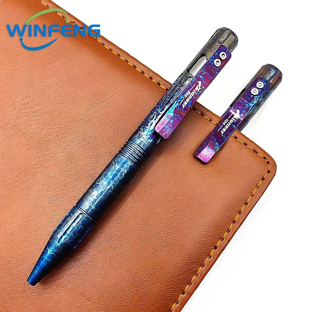 Titanium Alloy Tactical Pen Business Signature Gel Pen Self-defense Personal Security Equipment Emergency Grass Breaker
