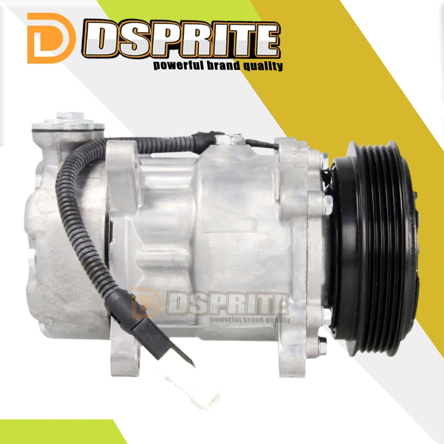 

SD6V12 A/C COMPRESSOR 9628239480 for Peugeot 206 1412 1431 6453CN 6453EH 6453FS 6453JG 6453JK 699690 699190 40405087 9611111780