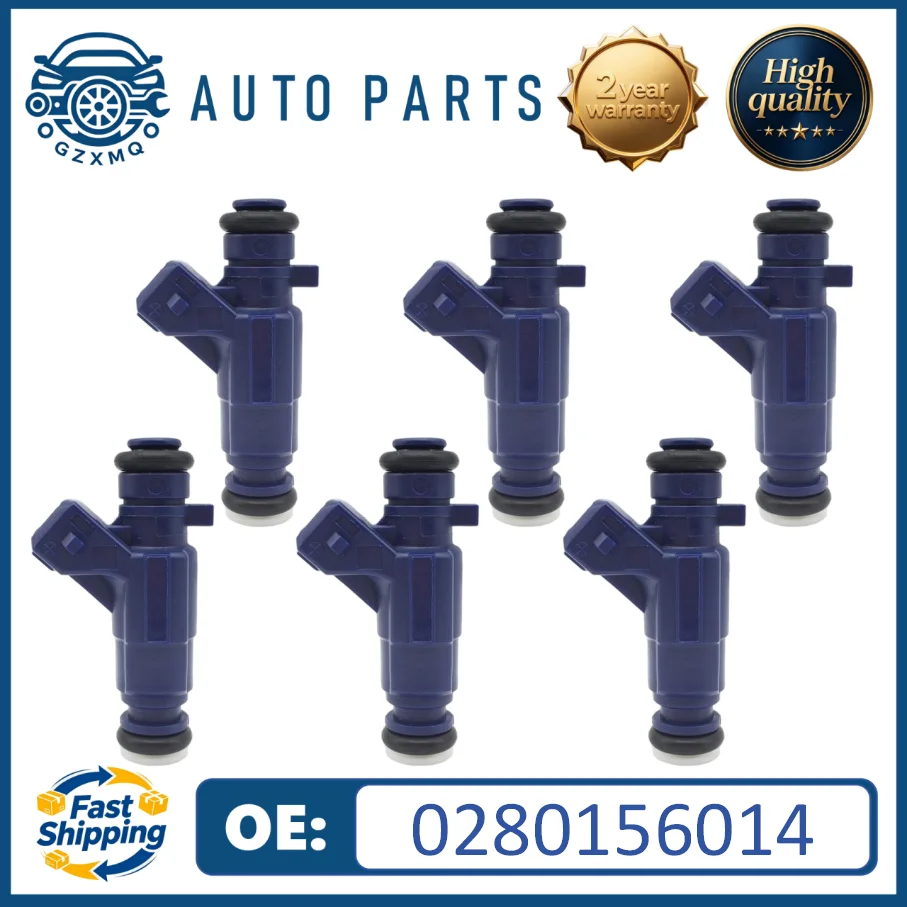 6PCS Fuel Injector 0280156014 For Chrysler&Mercedes-Benz Crossfire C240 C320 CLK320 2.6L 3.2L #A1120780149 5101526AA FJ603