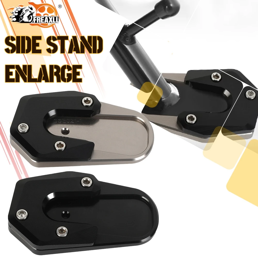 

Motorcycle Side Stand Enlarger For BMW R1250RT R1250RS 2019 2020 2021 2022 2023 R 1250 RT RS Sled Sidestand Kickstand Foot Pad