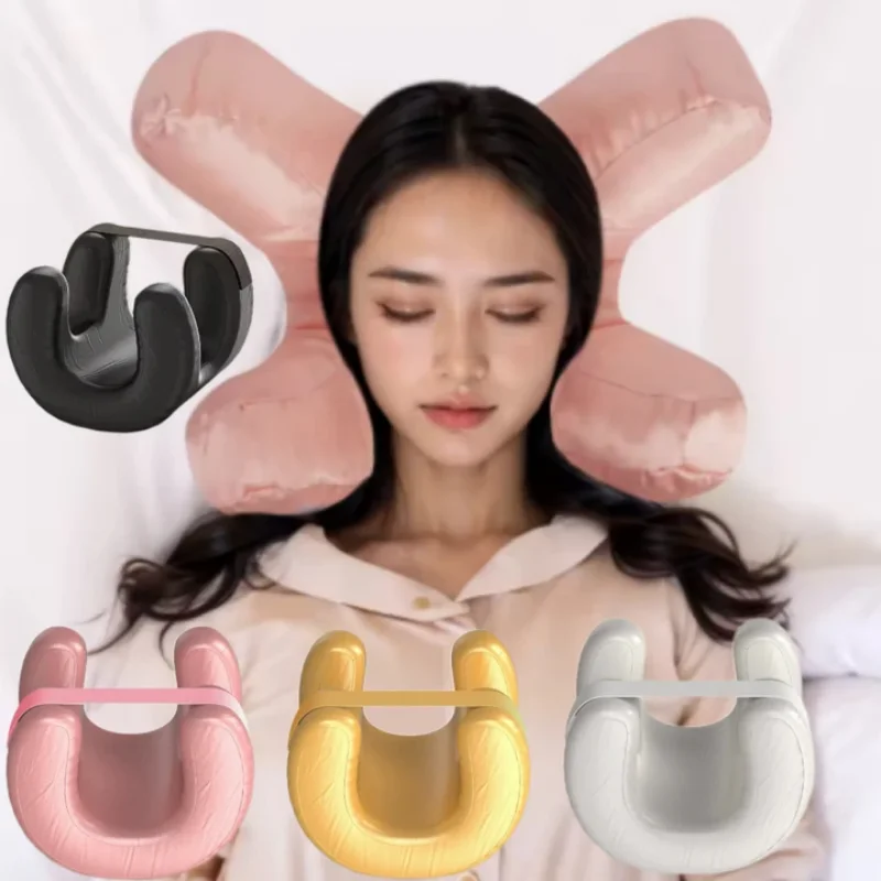 Perfect Facial Massage Cushion Sleep Flawless Face Pillow Ultra Soft Anti Wrinkle Face Contour Rest Neck Relief Cushion