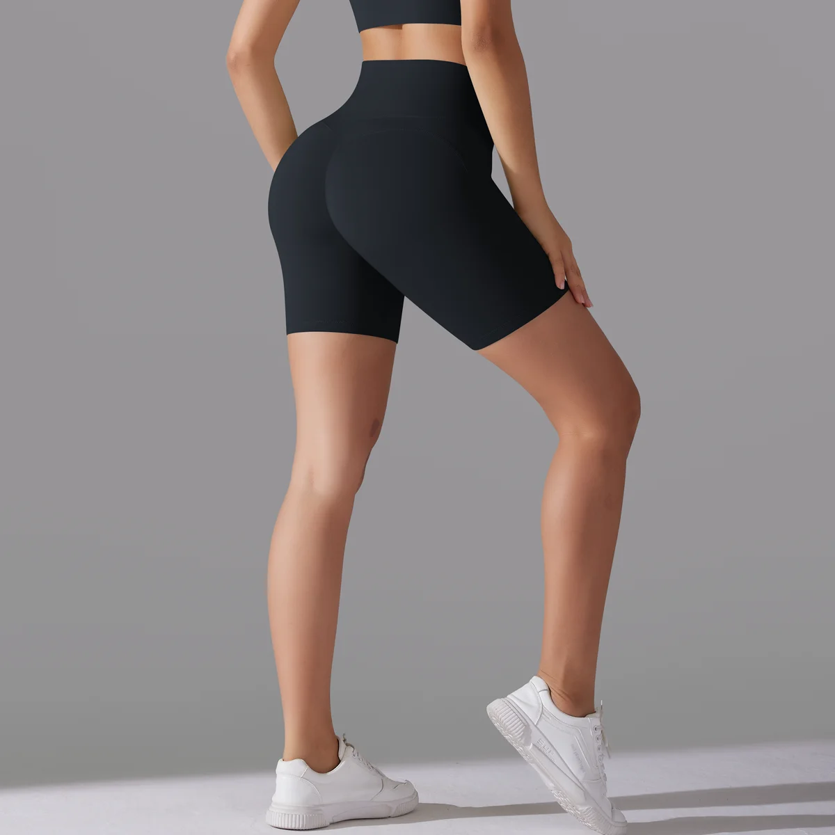 Hamidou pantalones cortos de Yoga para entrenamiento, Shorts informales para correr, ciclismo, gimnasio - details 27