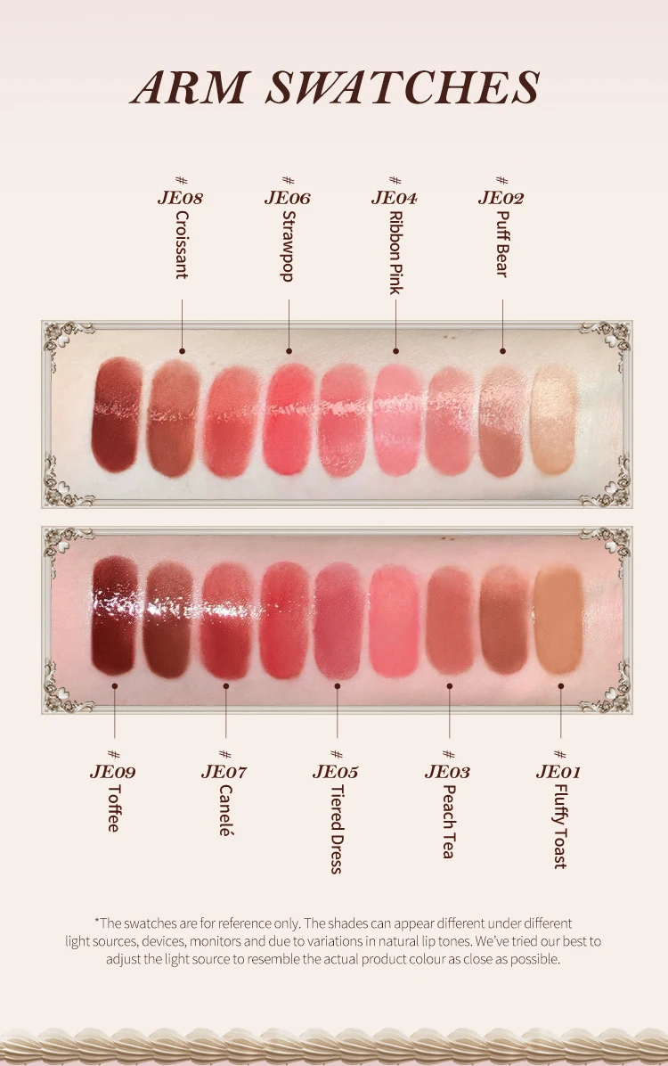Flower Knows The Sweetie Bear Collection Coating Lip Jelly