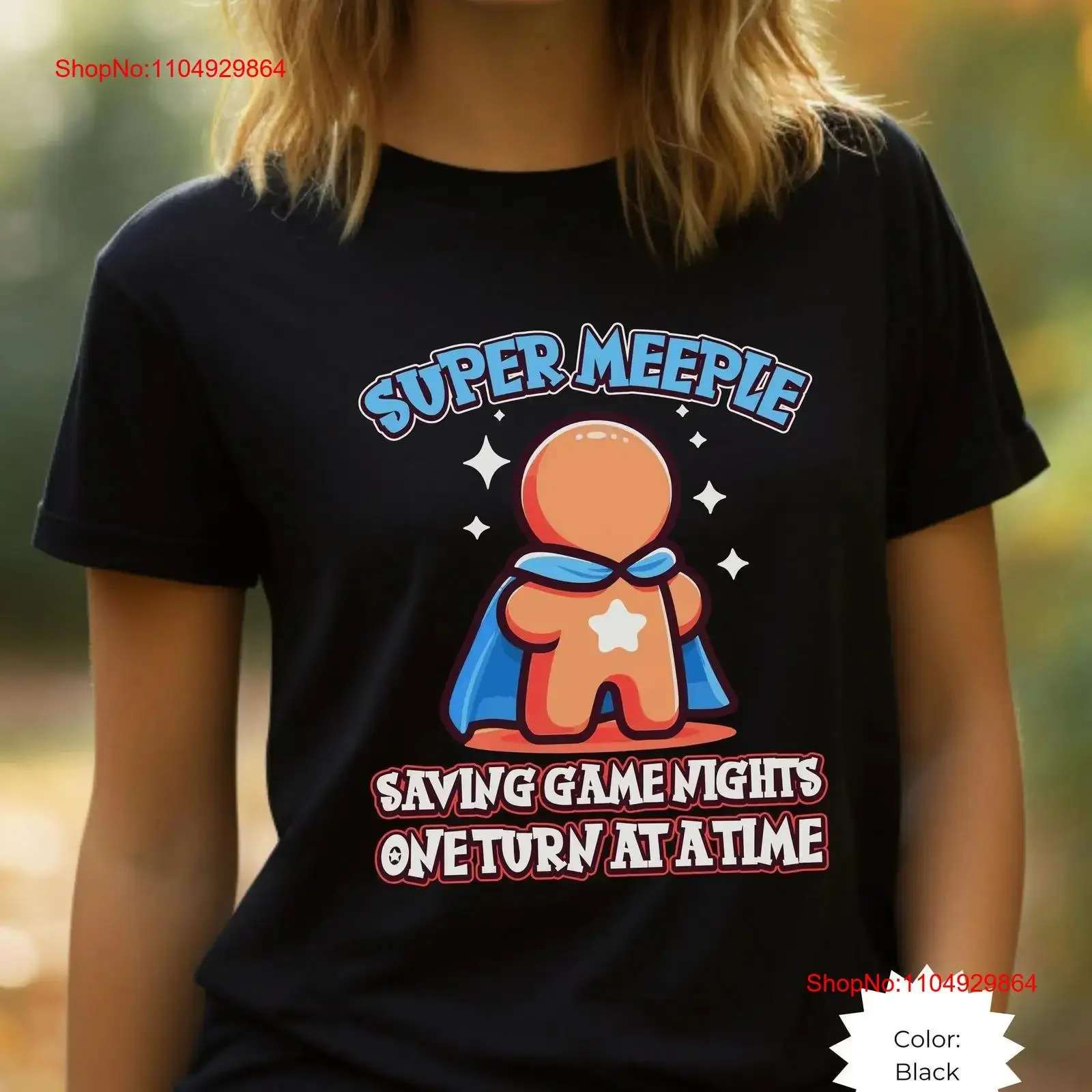 

Футболка Super Meeple, геймерская настольная игра, забавная ночная одежда, винтажная стильная модная универсальная, слегка удобная
