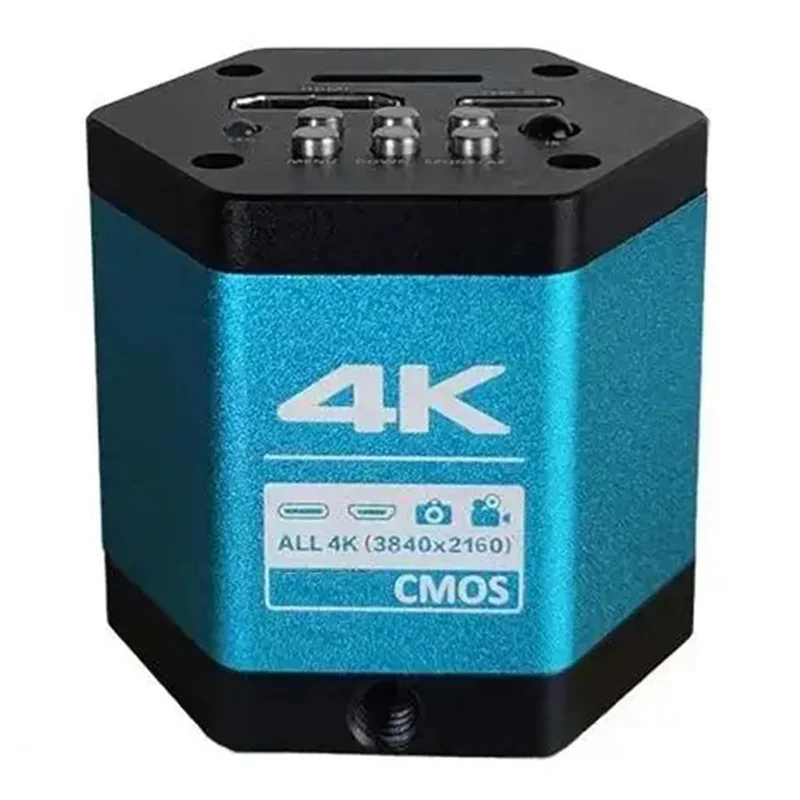 A24U 4K 60FPS Industrial Microscope Camera Digital Video Camera With Conversion Adapter For Enhanced Imaging EU Plug